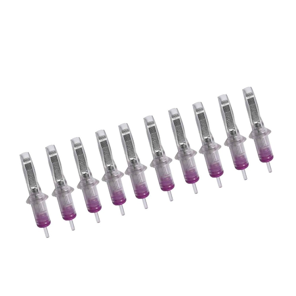 Assorted Disposable Tattoo Needle Cartridges - 50pcs for Quality Work