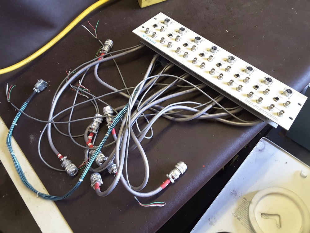 GOULD 11-1605-34 AMPLIFIER IMPUT OUTPUT CONTROL PANEL ASSEMBLY   $149