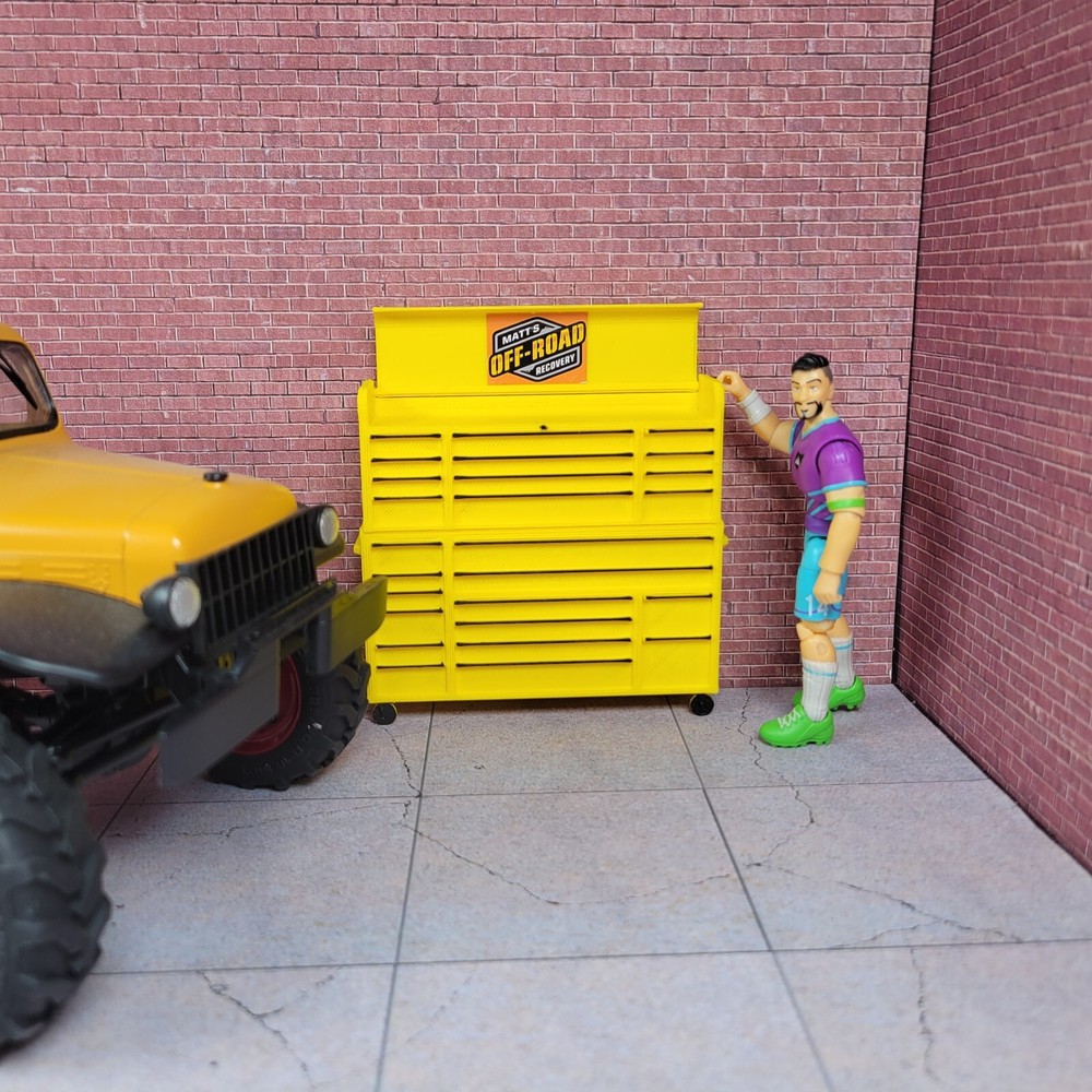 MORR Tool Box 1/18 Scale Garage Display Diorama Accessory