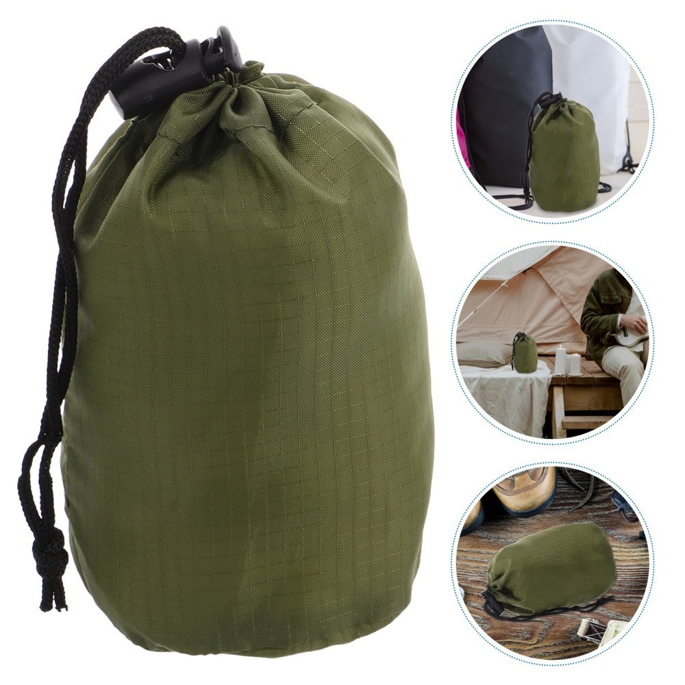 Small Waterproof Drawstring Bag Compression Stuff Sack Raincoat