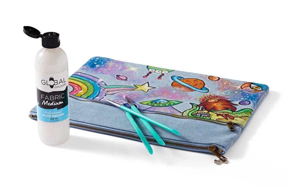 FABRIC MEDIUM - Global Colours Professional Fluid Mediums | Professional Textile