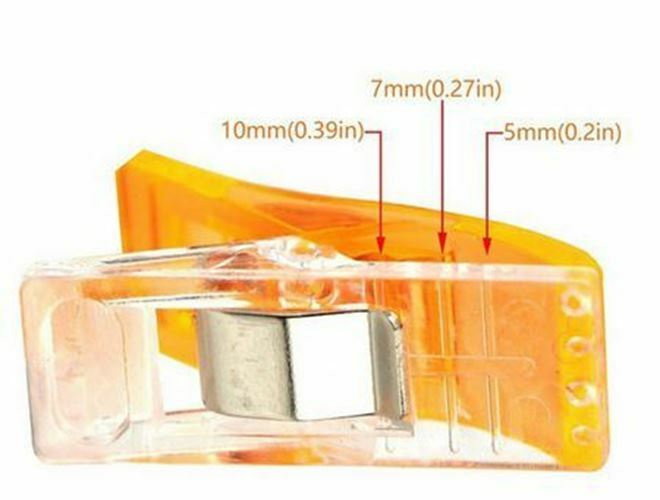 25PCS Multipurpose Sewing Clips Assorted Colors