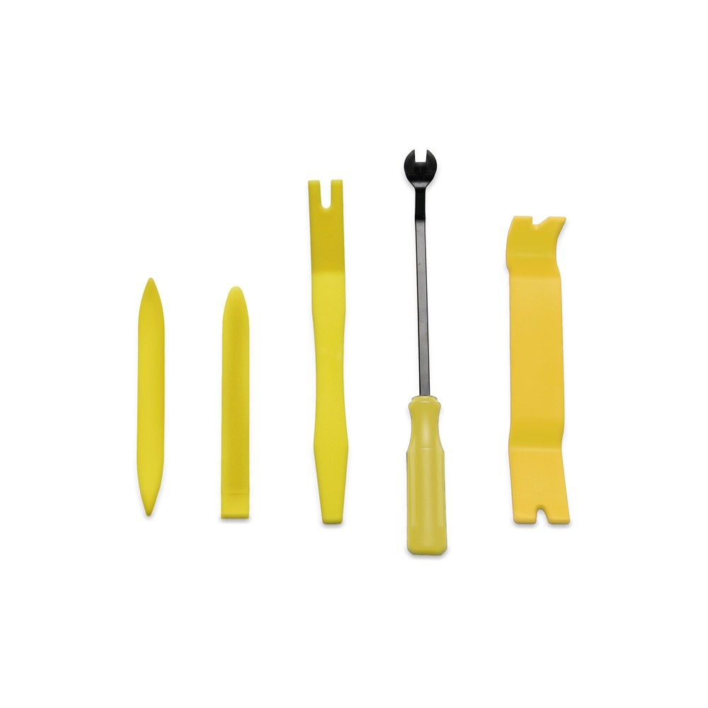 TMAX 5pc Nylon No-Scratch Auto Trim Tool Kit for Panel & Audio Dashboard Removal