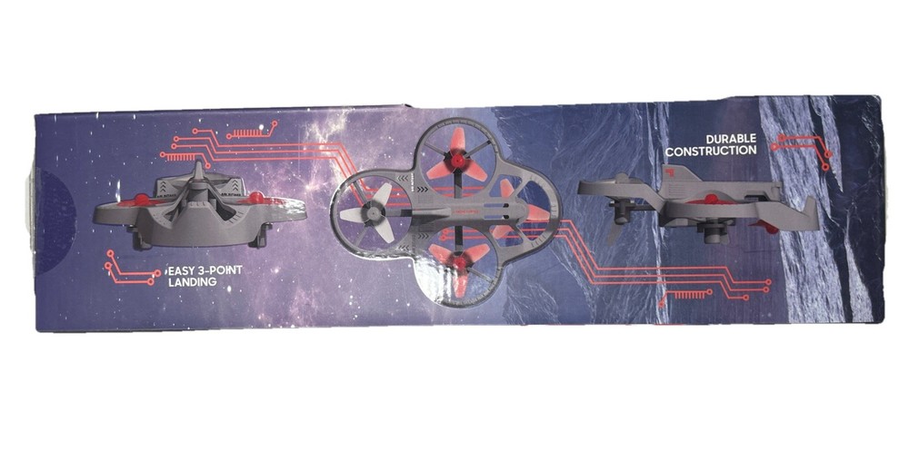SHARPER IMAGE XTREME AIRWAVE HIGH-PERFORMANCE REMOTE CONTROL DRONE