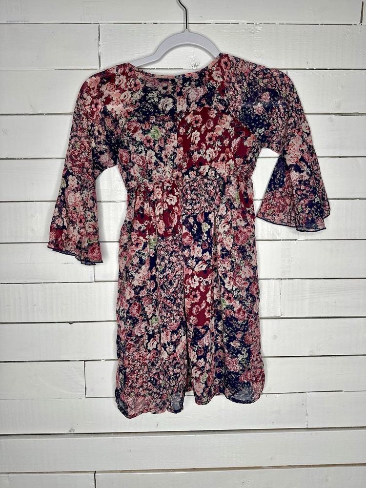Speechless Kids Boho Bohemian Dress Size 8 EUC