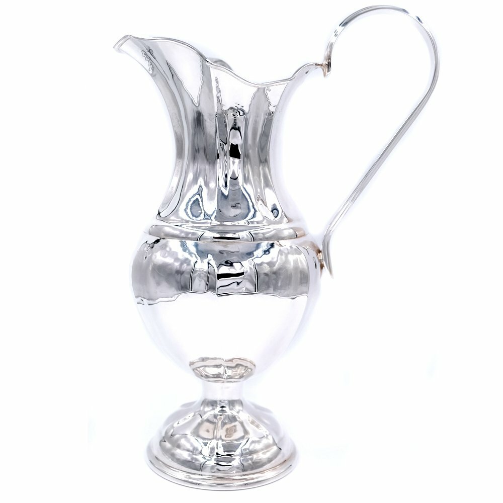 Sterling Silver Glossy Hammered Amphora