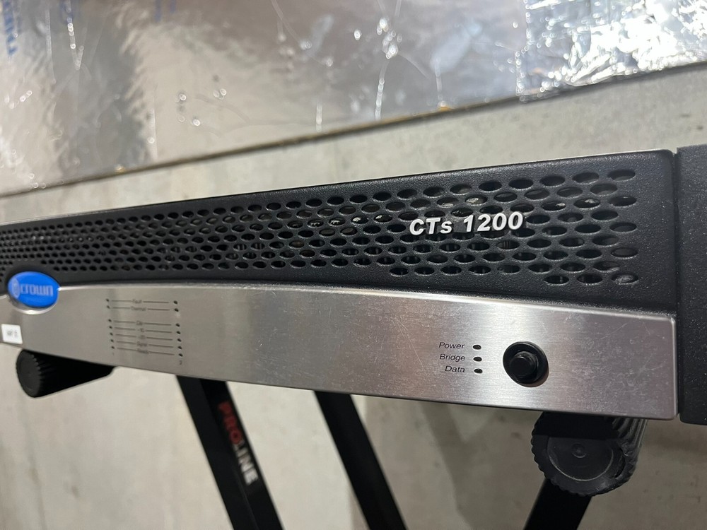 Crown CTs 1200 2-Channel Power Amp with USP4-CN DSP Processor