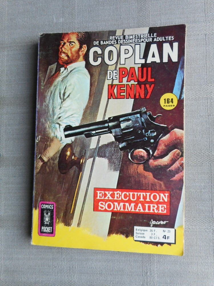 Paul Kenny Coplan No. 23 Summary Execution Comics Pocket In Good Condition