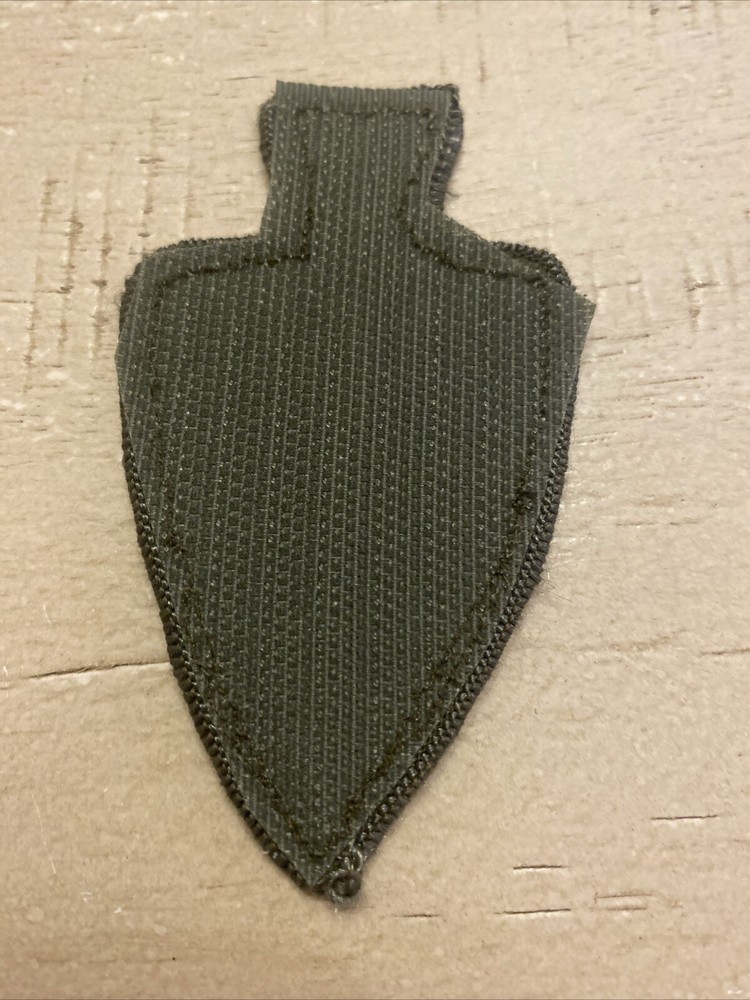 MILITARY PATCH US ARMY OCP SPECIAL OPERATIONS SUPPORT COMMAND Gray Hook Loop