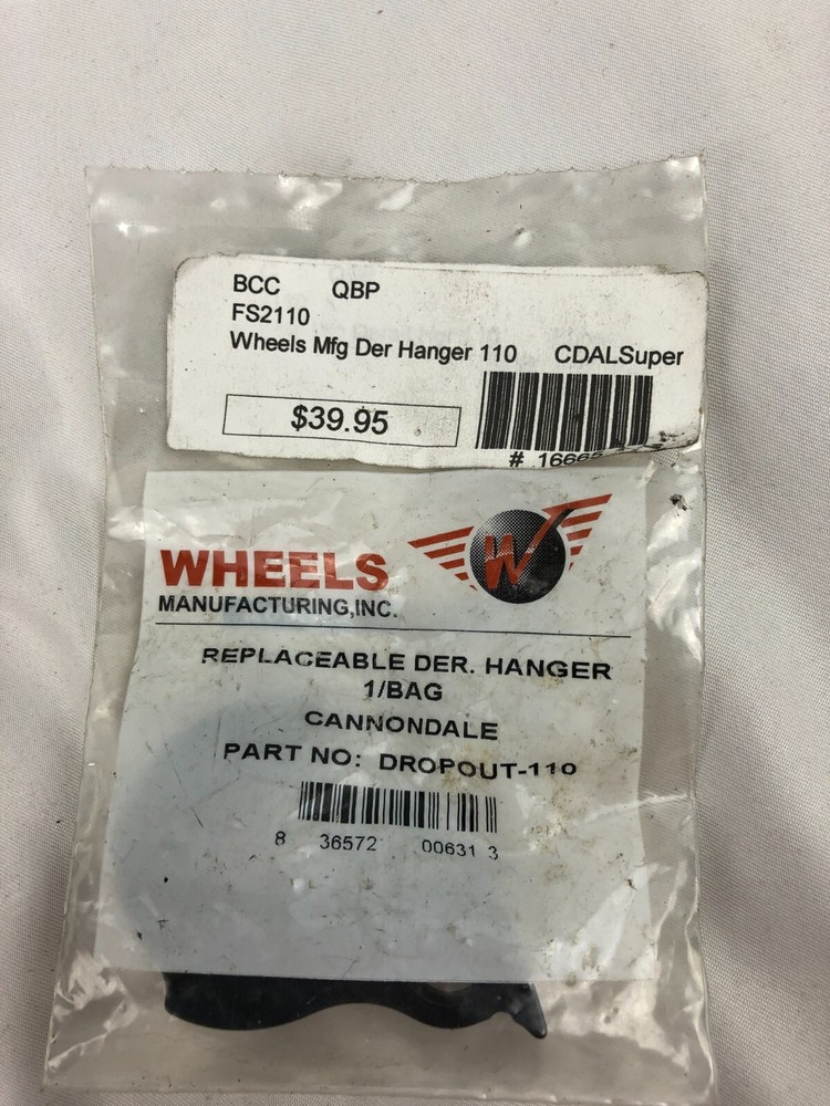 Wheels Manufacturing Replaceable DROPOUT 110