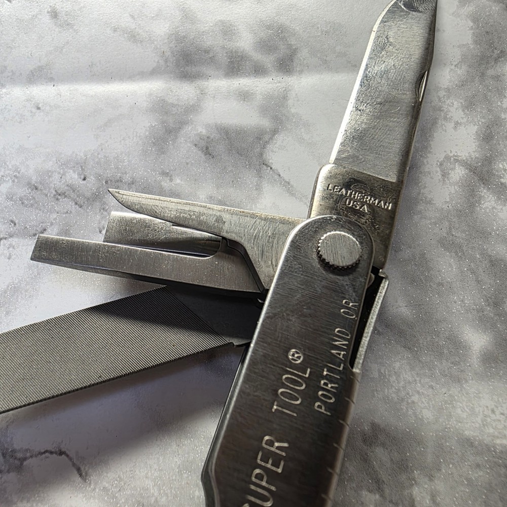Leatherman Super Tool Multi Tool Model In Original Tool Case