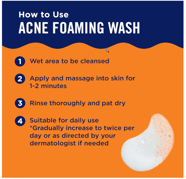 PanOxyl Acne Foaming Wash - 5.5oz