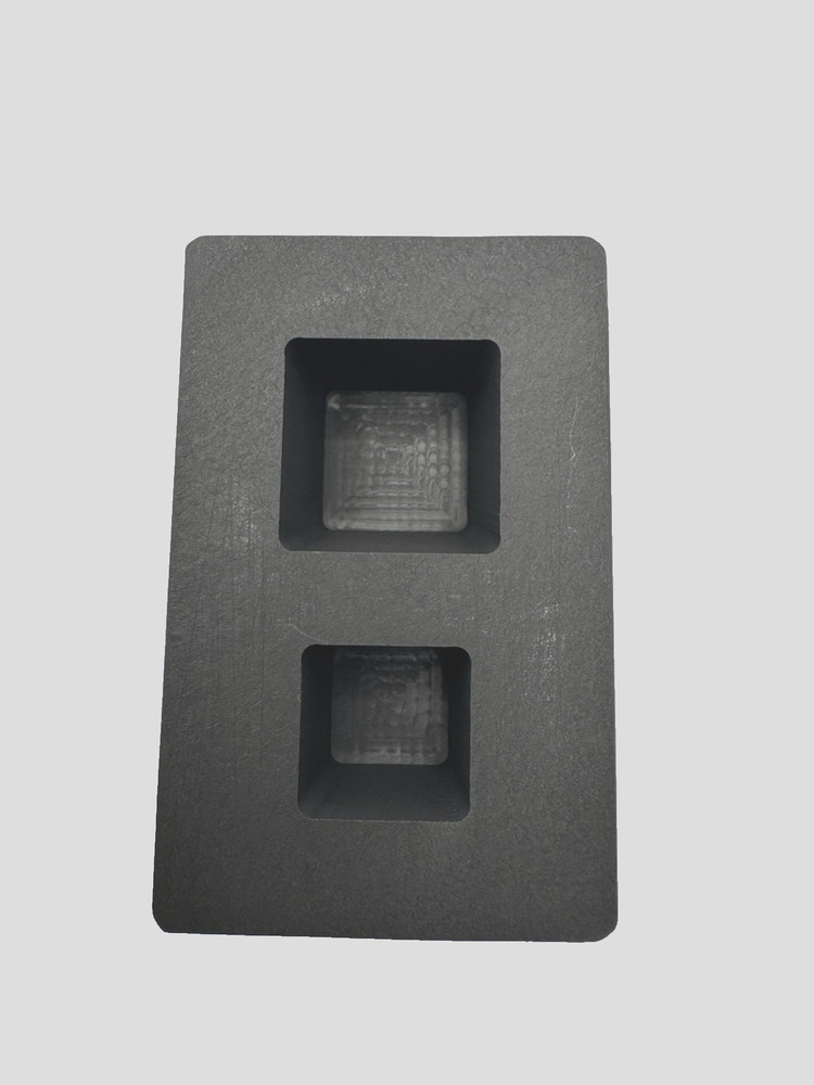 Graphite Ingot Mold For Casting 2 oz and 5 oz Gold Cube