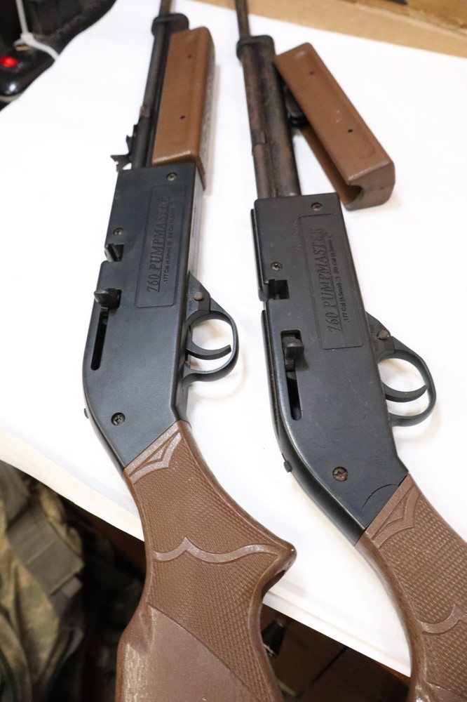 2 Crosman 760 Pumpmaster BB/Pellet Gun