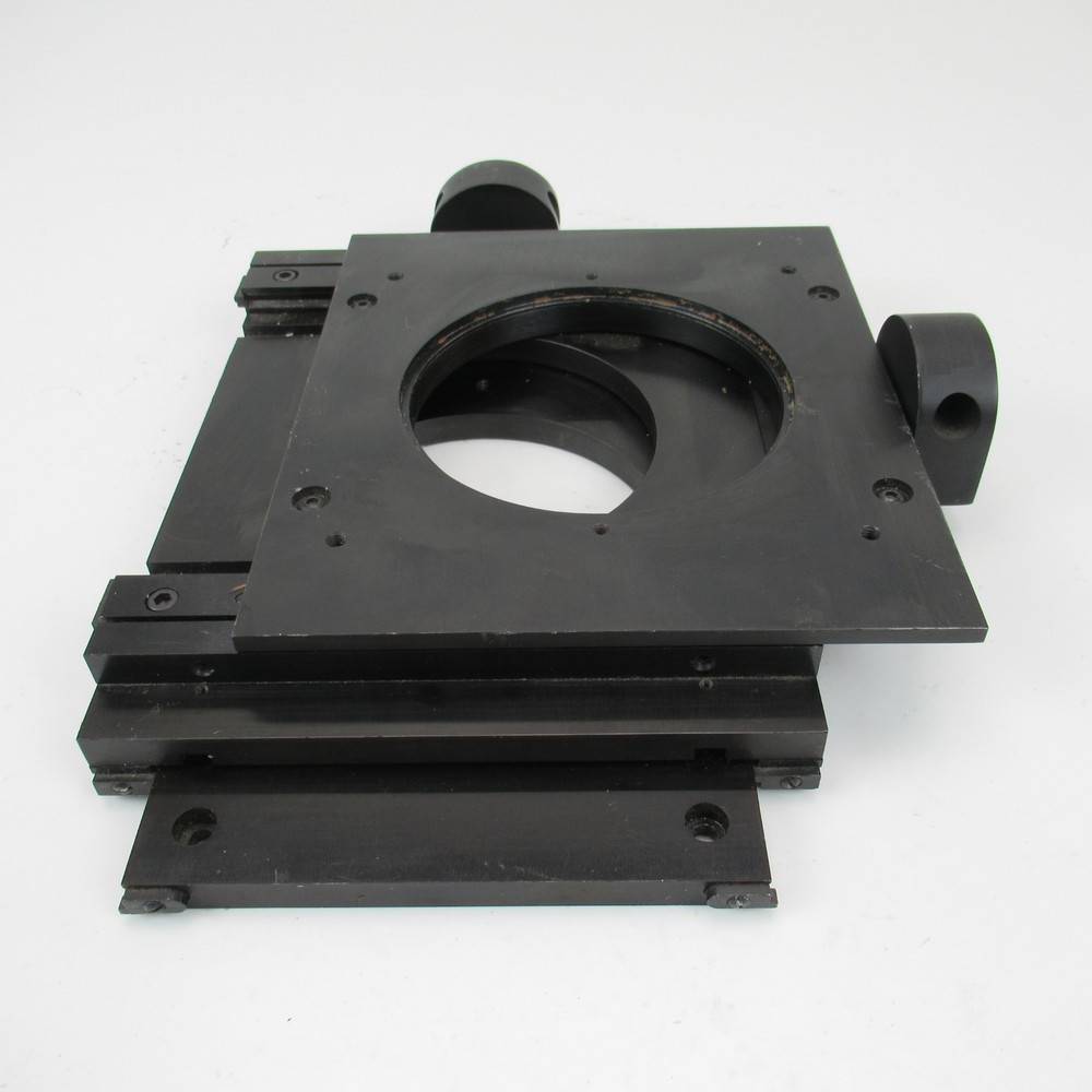6" x 7" XY MOVEMEMNT MICROMETER STAGE (NO MICROMETERS)