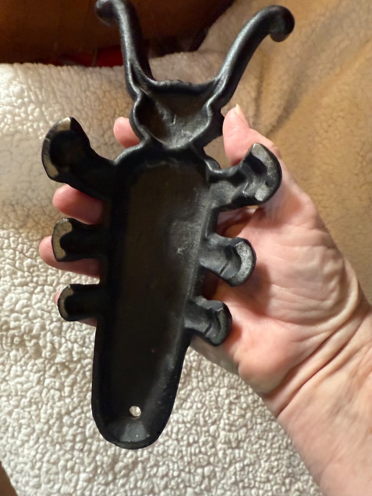 Vintage Cast Iron Beetle Boot Jack Puller