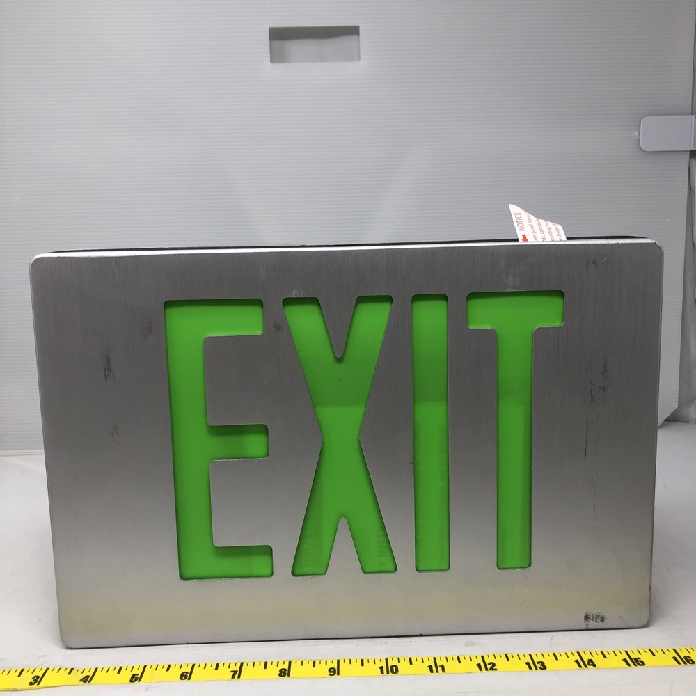 Metal Exit Sign