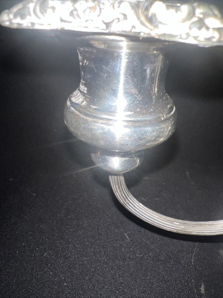 Two Arm Candelabra Silver plated Unbranded