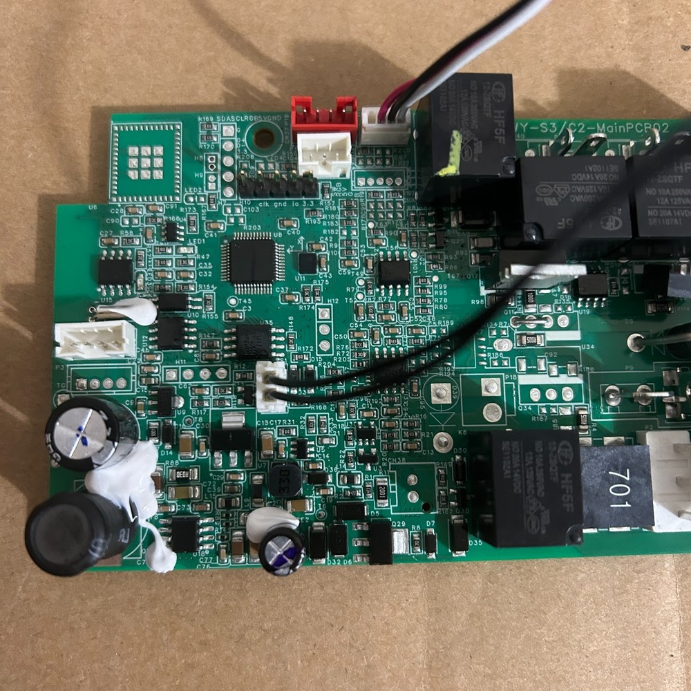 WYBOT C2 Cordless Robotic Pool Vacuum Cleaner Main Control PCB Board