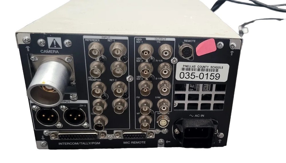 Sony CCU-TX50 Camera Control Unit