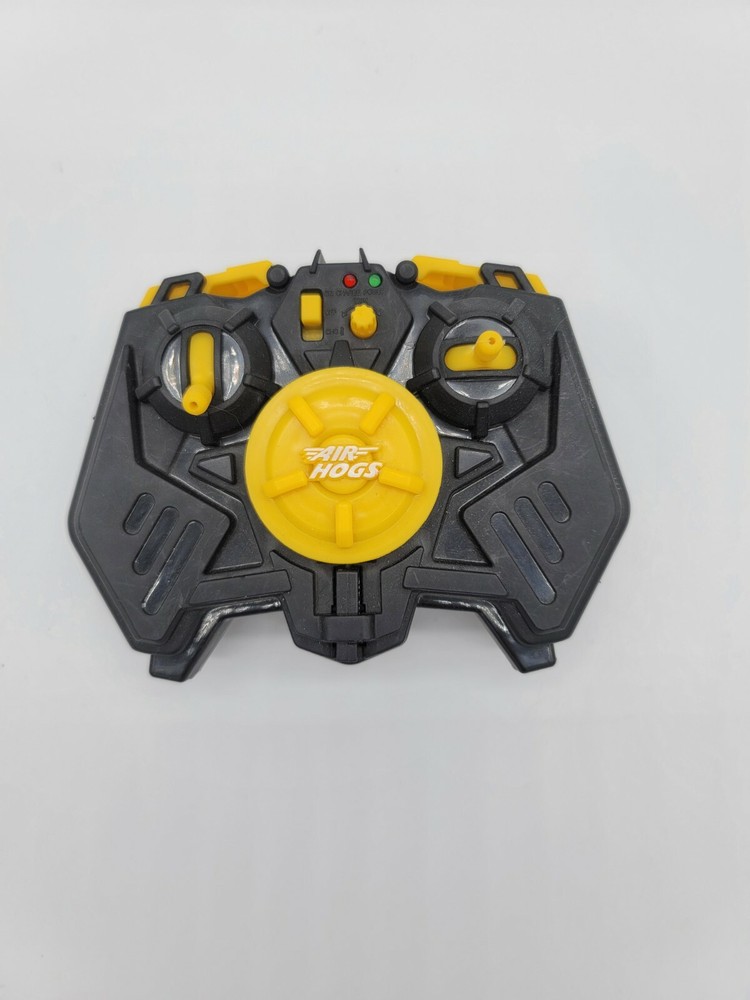 Air Hogs Remote Yellow Black Foam Discs 2012 Spinmaster W3
