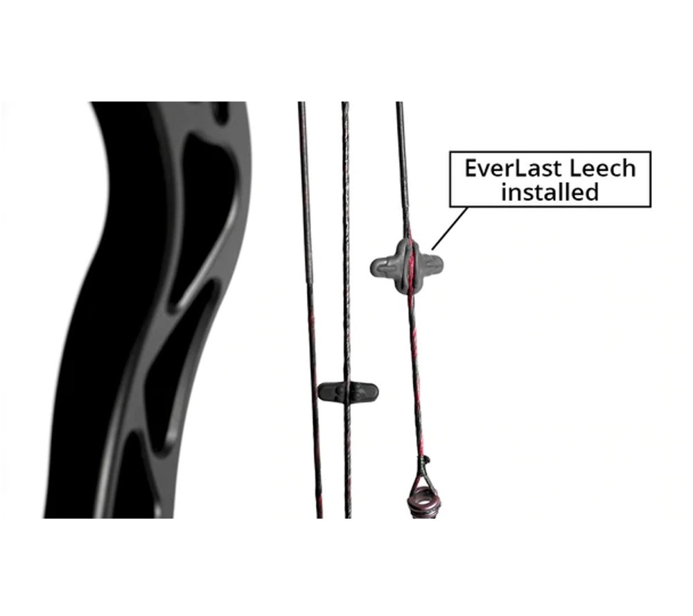 Limbsaver Everlast Bow String Leech - 2 pack (Red) #3320