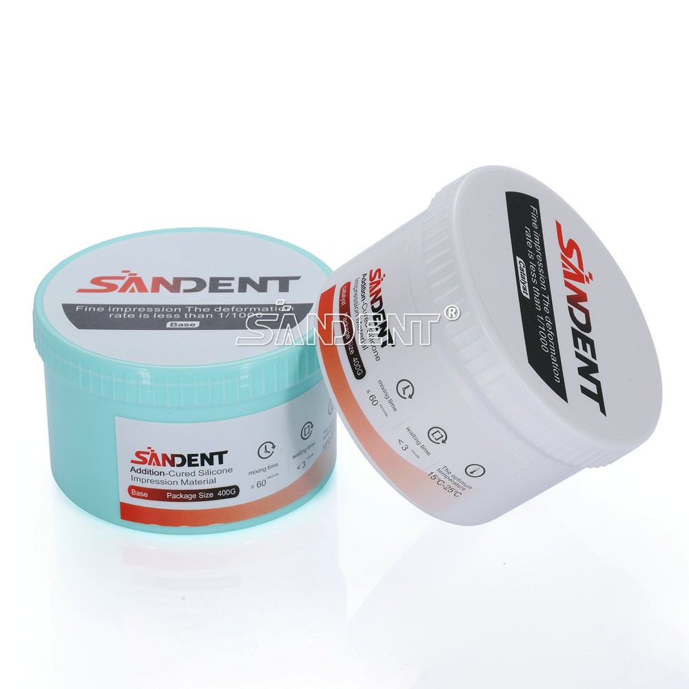 4 x Dental Soft Putty Regular Set Impression Material (400g Base + Catalyst)