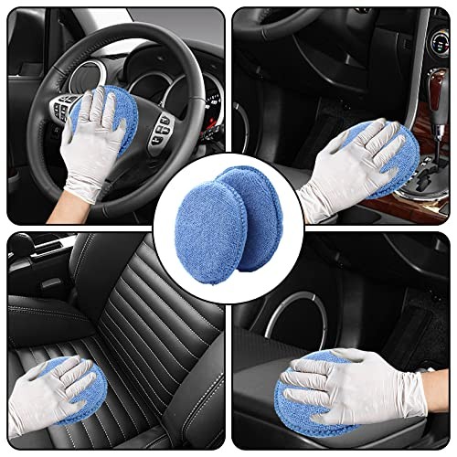 Microfiber Applicator Pads Wax Applicator, 20 Pack Foam Applicator Pads Car