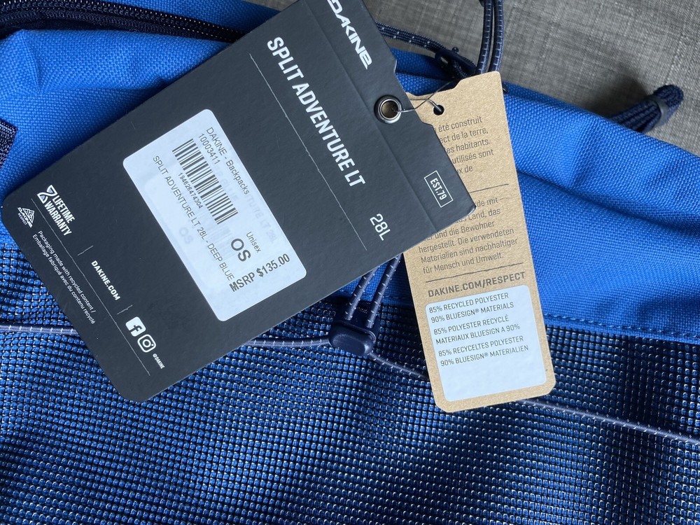 Da Kine Split Adventure Lt 28L Deep blue