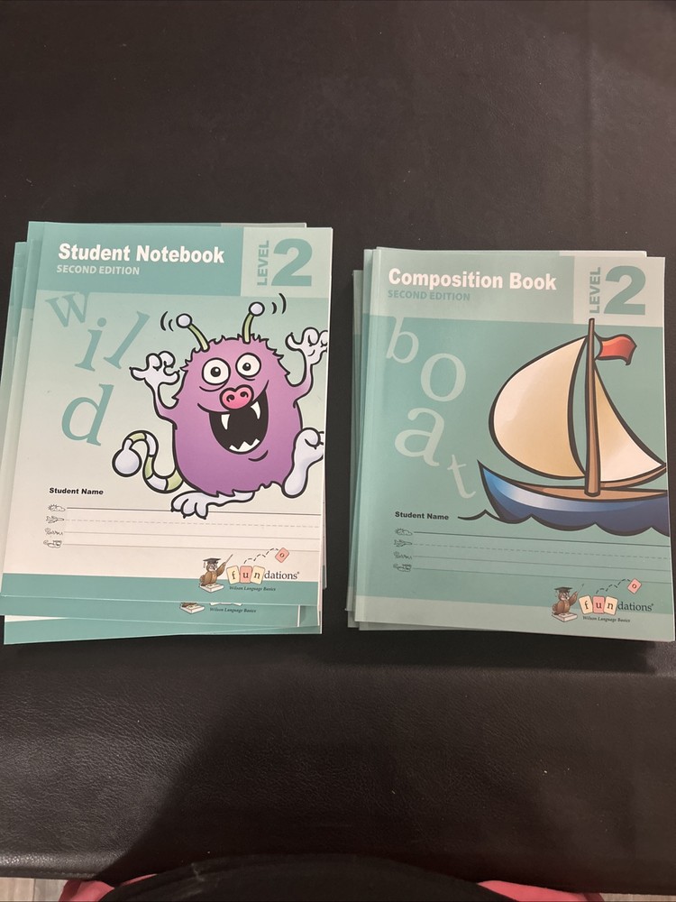 Fundations New Student Notebooks& Composition Books