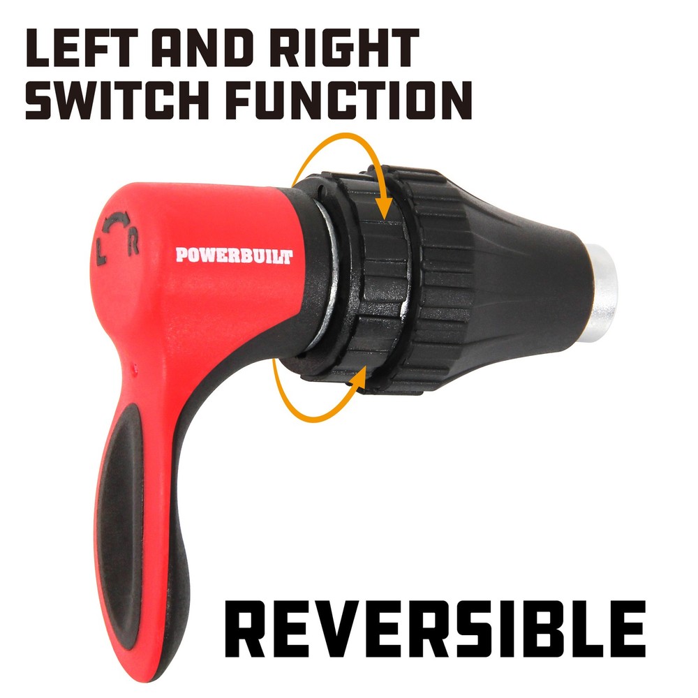 Powerbuilt L-Type Mini Ratcheting Bit Driver - 941487