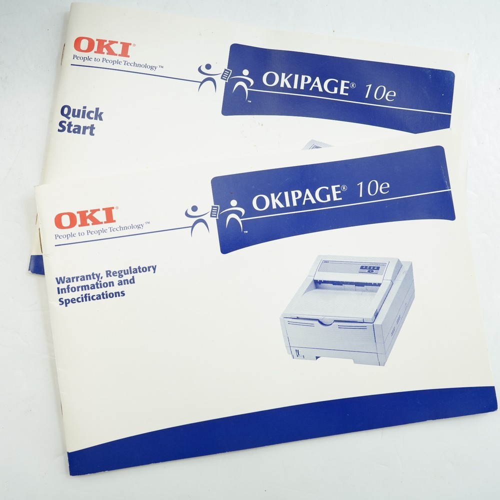 OKI PAGE PRINTER WORKS BUT NEEDS INK ETC VINTAGE monochrome
