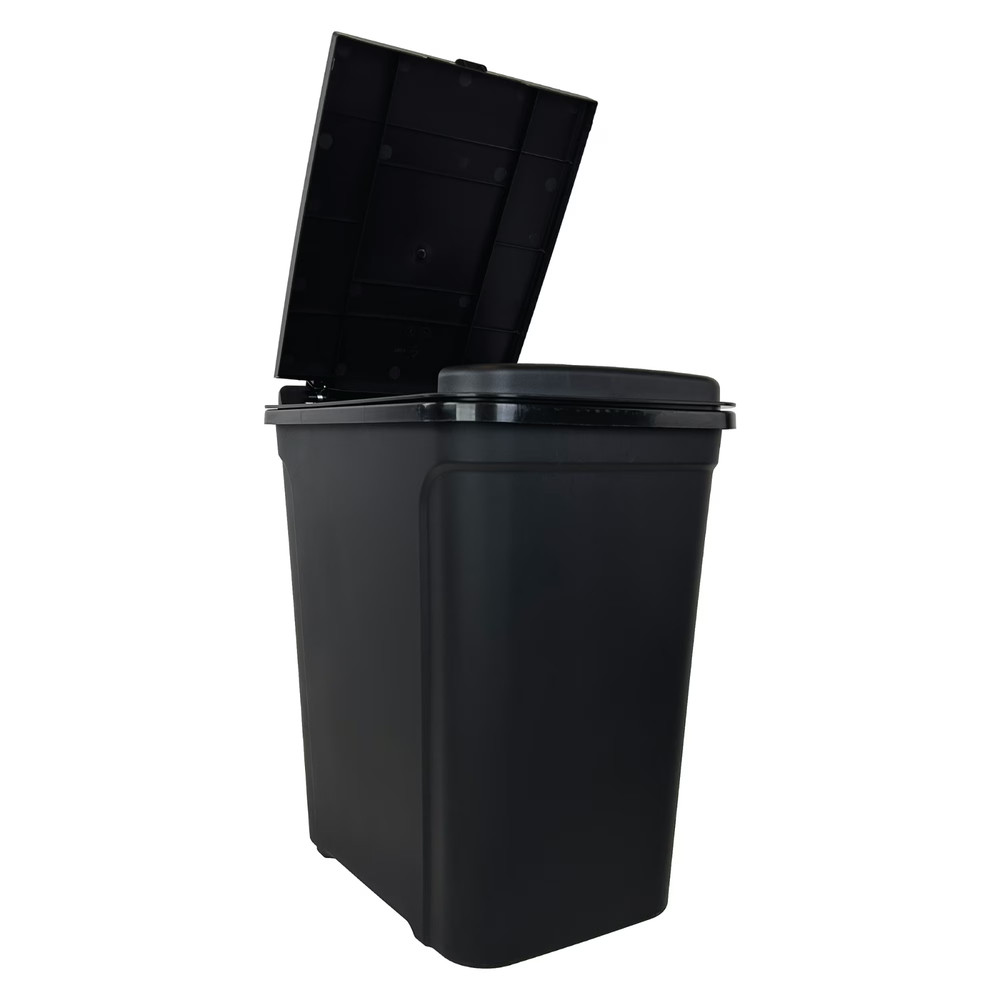 Mainstays Kitchen Trash Can, 7.6 Gallon Plastic Garbage Bin with Touch Top Lid,