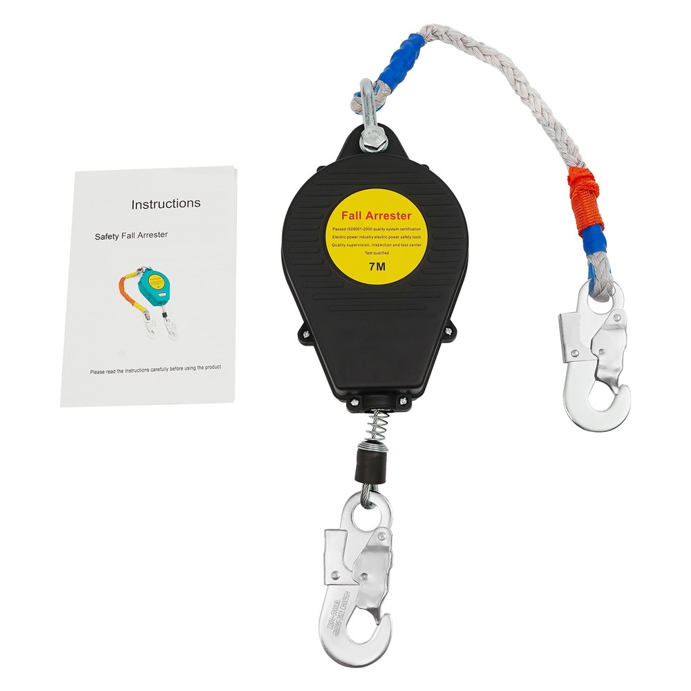 22.9ft Fall Arrester Fall Arrest Protector Fall Protection Gear Self-Retractable