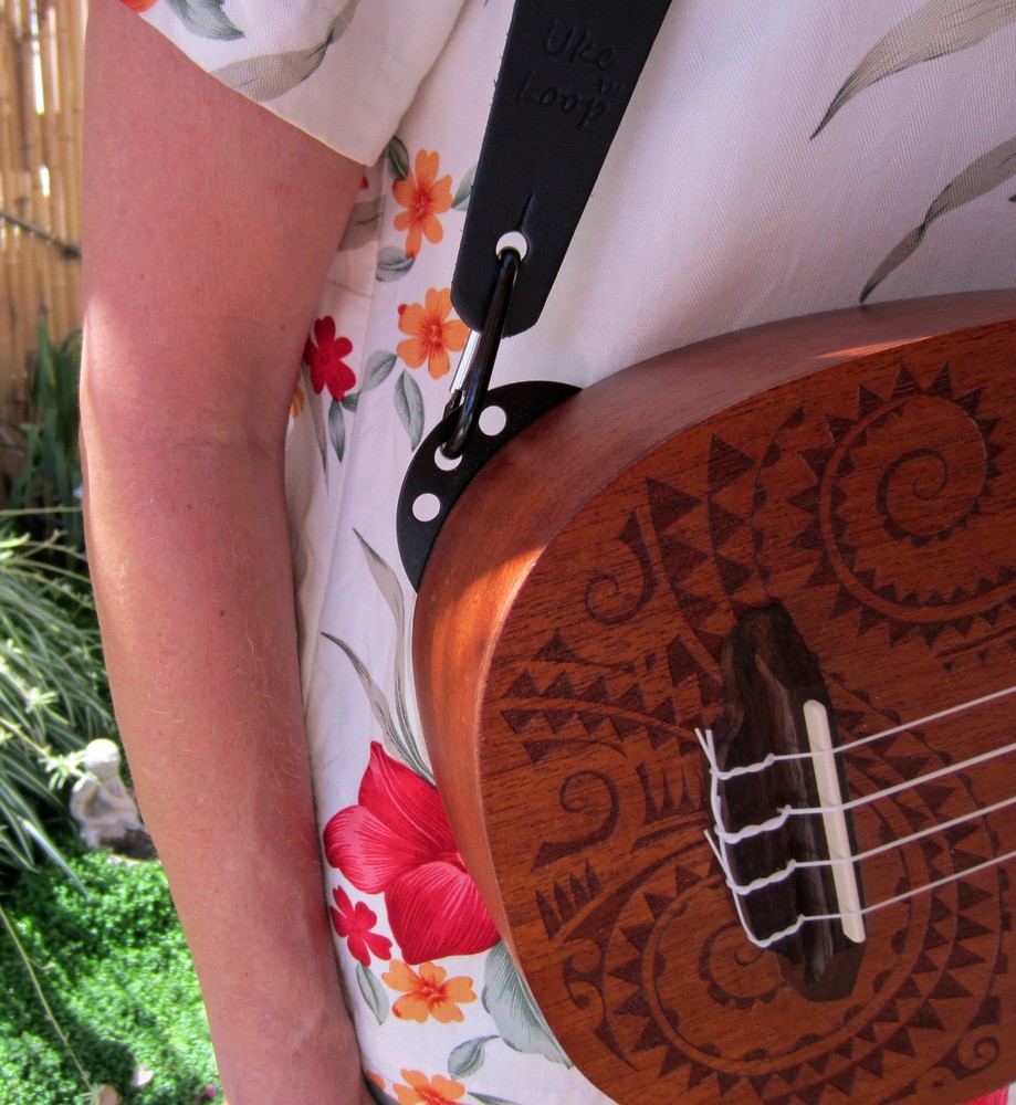 UkeLoop Strap System Hands Free. Two additional support plates, included!