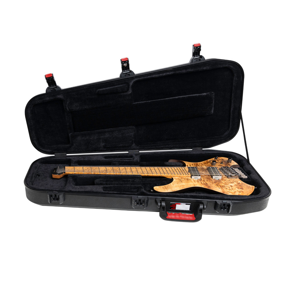 Gator Cases Molded Flight Case For Headless Electric Guitars TSA Locking Latches