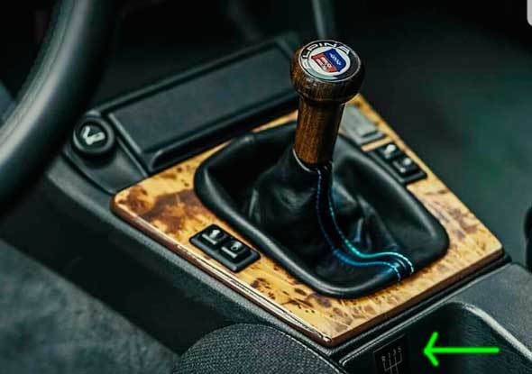 BMW E9 E10 E12 E21 E24 E30 2002 STICKER LABEL FIVE SPEED GEARBOX