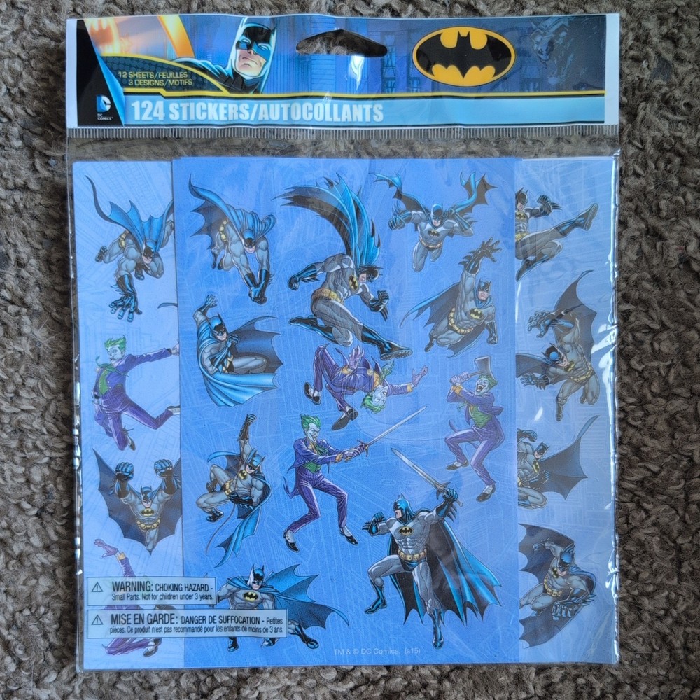 DC Comics Batman 124 Sticker Pack