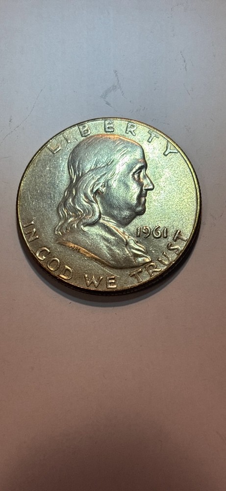 1961-D 50C Franklin Half Dollar