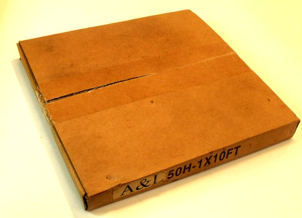 NIB A&L 50H-1X10FT ANSI Heavy Series Roller Chain