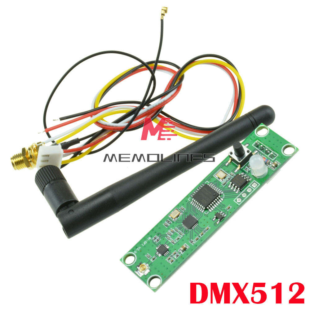 1-10Piece Wireless DMX512 PCB Board LED Controller Modules Transmitter Receiver