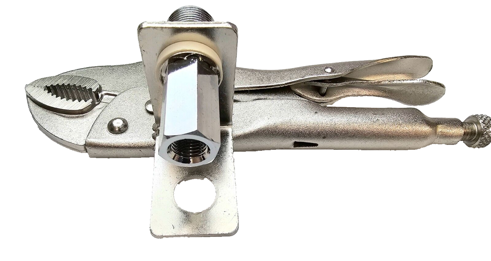 Workman Quick Release CB Radio Antenna Vice Grip Mirror Mount with SO239 Stud