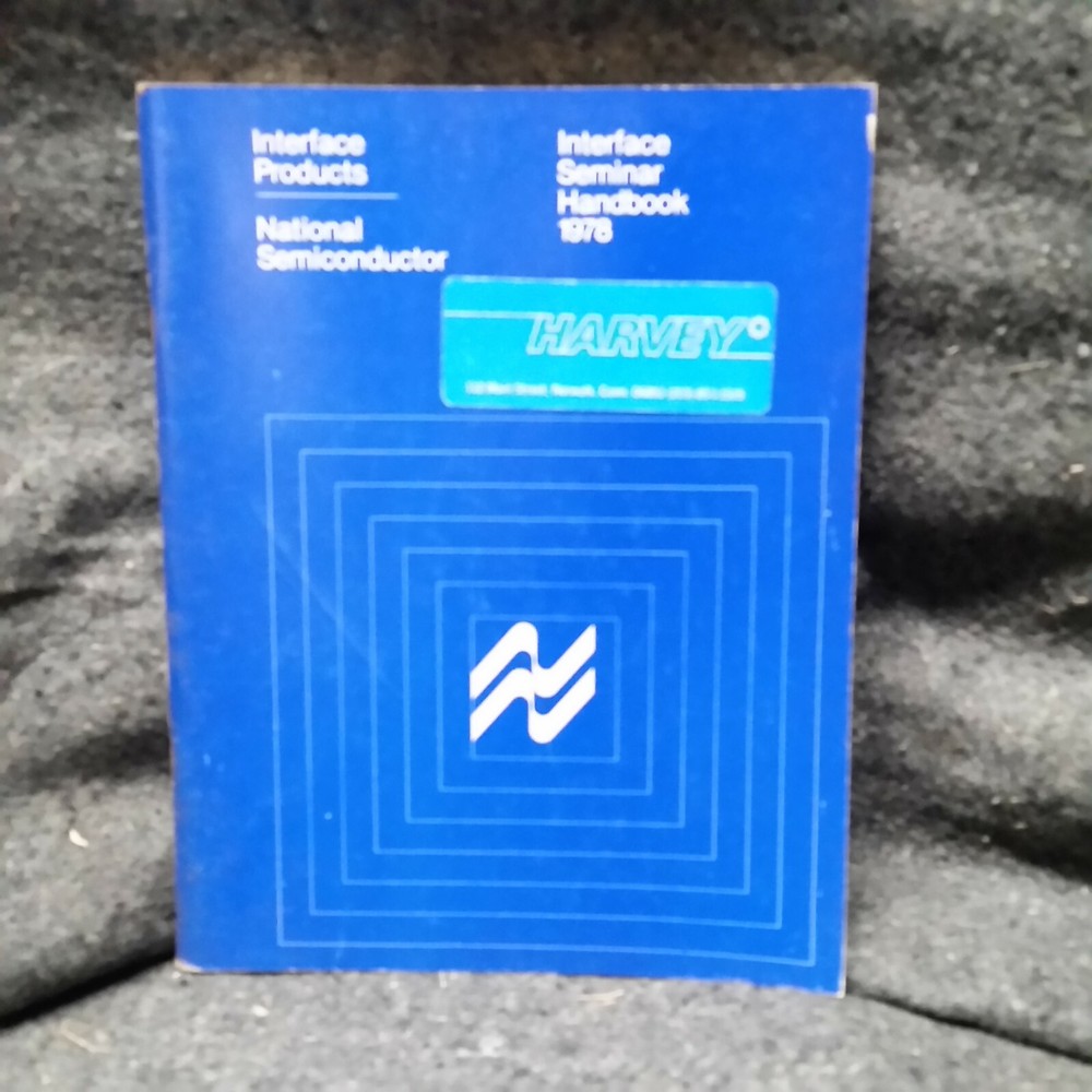 Electronics Manual National Semi Interface Seminar Handbook 1978