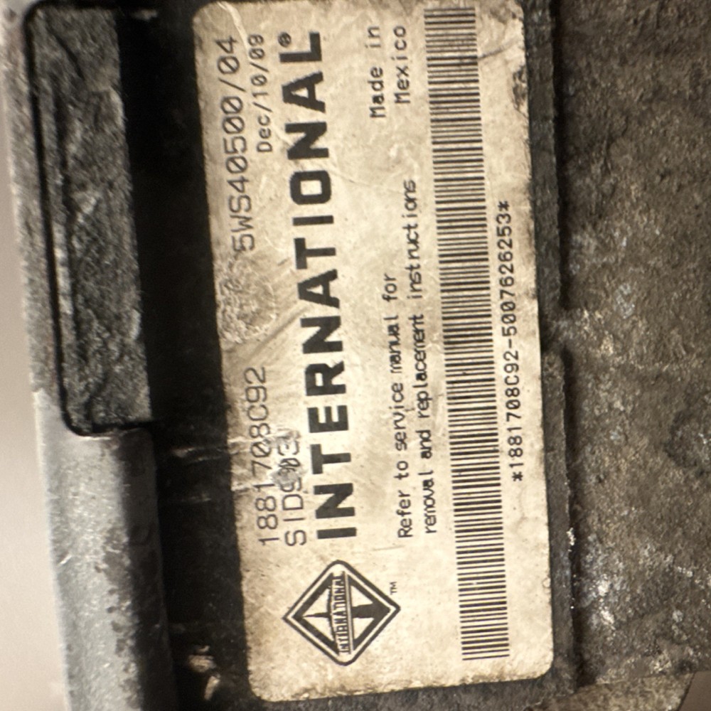 International 1881708C92 SID903 ECM Engine Control Module 5WS40500/04 – Core