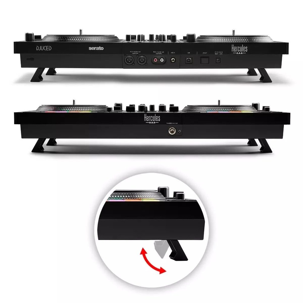 Hercules DJControl Inpulse T7 2-Deck Motorized DJ Controller with Serato Lite