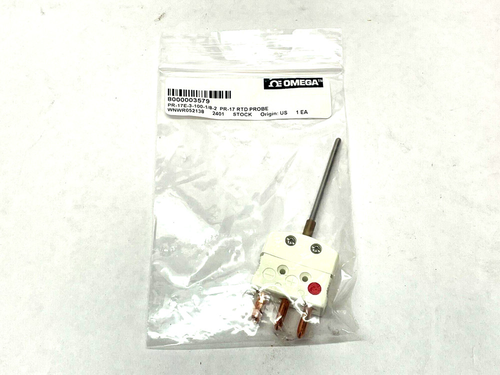 Omega PR-17E-3-100-1/8-2 RTD Probe