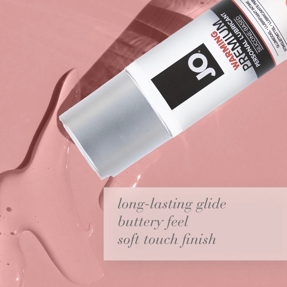 System JO Premium WARMING Silicone Based Long Lasting Personal Lube Lubricant