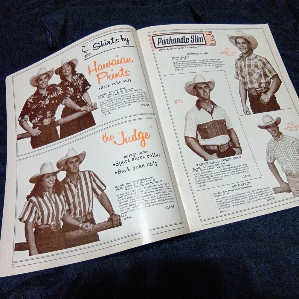 80s Western Catalog LUSKEY Levi