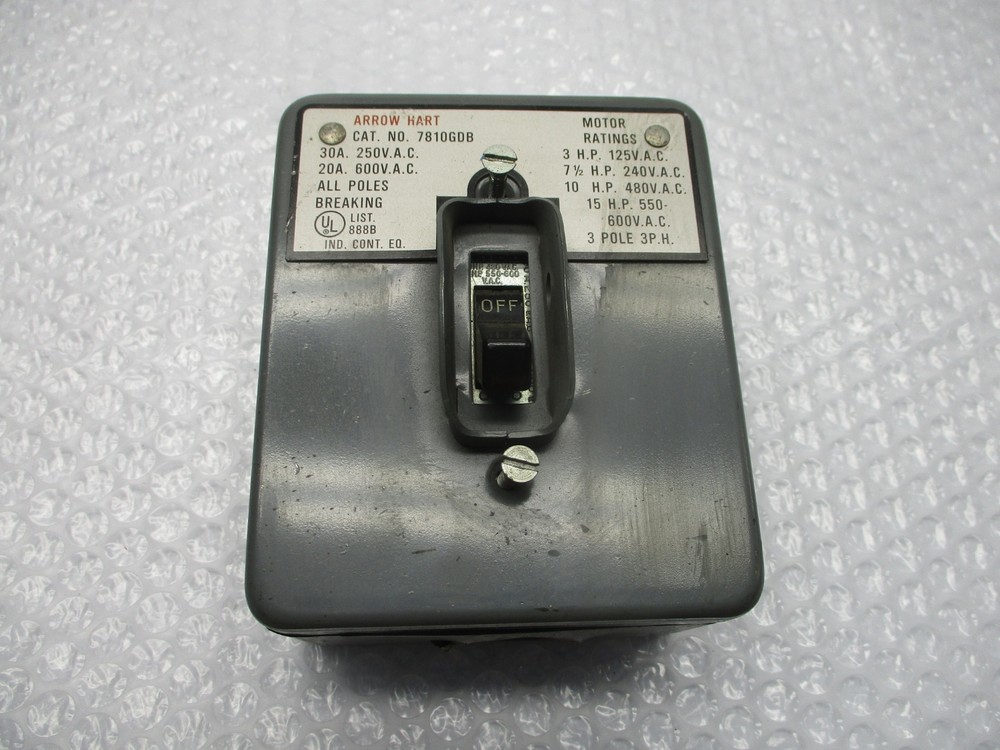 ARROW HART 7810GDB MOTOR CONTROLLER (AS PICTURED) NSNP