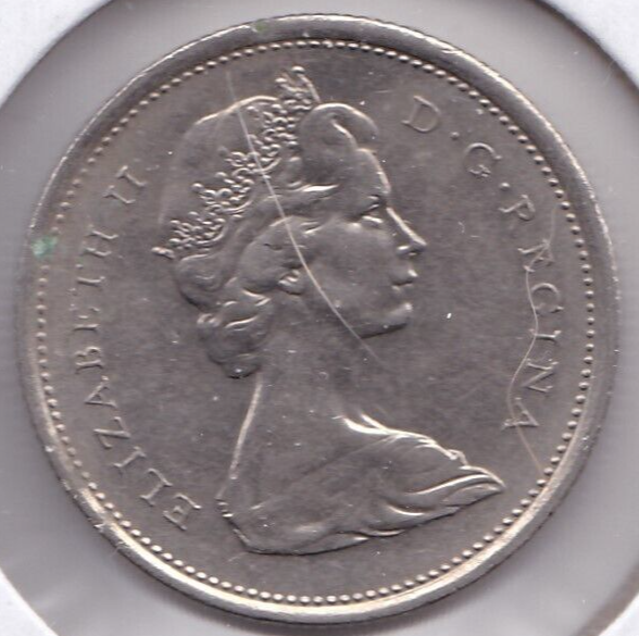 1969 Canada 25 Cent L3